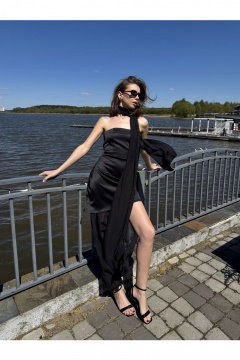 Платье THE.WOMAN 0315 черный - фото 1