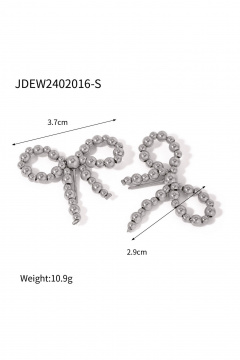 Серьги Jewelry of Dreams BS0027 серебро - фото 3