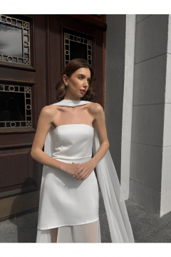 Платье THE.WOMAN 0315 белый - фото 4