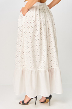 Топ, юбка ANASTASIA MAK 1252 молочный - фото 2