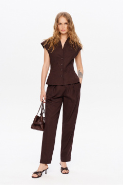 Брюки, жилет PiRS 6010 горький_шоколад - фото 3