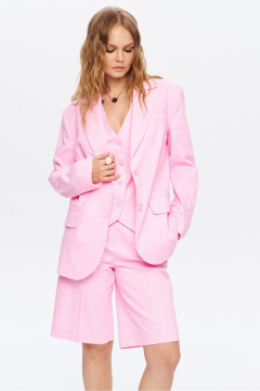 Жакет, шорты PiRS 6017 розовый - фото 2