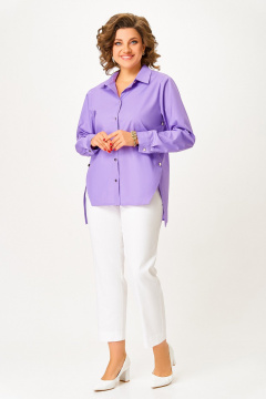 Рубашка Swallow 848.1 лавандовый - фото 2