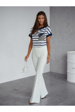 Блуза Nika.PL 0202601 синяя_полоска - фото 4