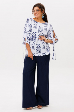 Блуза, брюки Anelli 1536.1 очи - фото 4