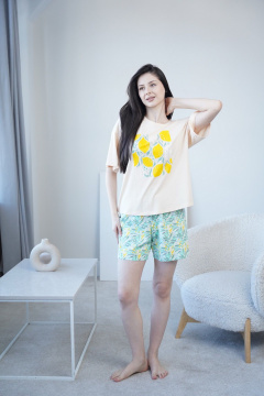 Майка, шорты Купалинка 661517.158-164 к.молочный,набивка - фото 1