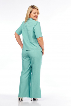 Брюки, жакет Vilena 1083 мята - фото 2