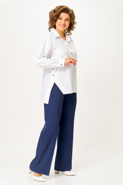 Рубашка Swallow 848.2 белый - фото 3