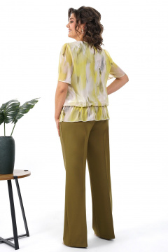 Блуза, брюки Alani Collection 2371 - фото 4