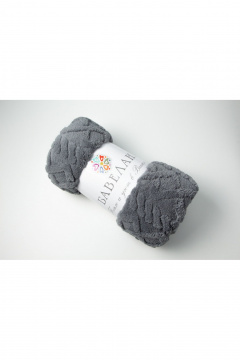 Плед БестТекс П10А1067 серый_косичка - фото 1