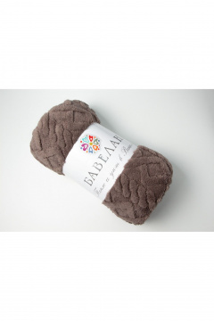 Плед БестТекс П10А1069 какао_косичка - фото 1