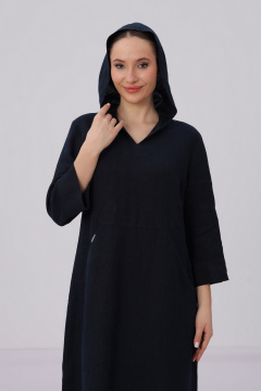 Платье Полинушка 426 темно-синий - фото 3