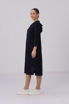 Платье Полинушка 426 темно-синий - фото 2