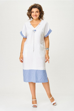 Платье AMUARt 1047 белый - фото 1