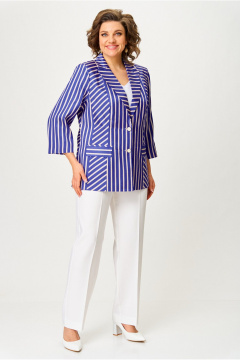 Жакет БелЭльСтиль 412-3_03_22 полоска - фото 3