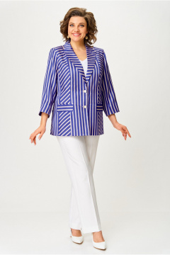Жакет БелЭльСтиль 412-3_03_22 полоска - фото 2