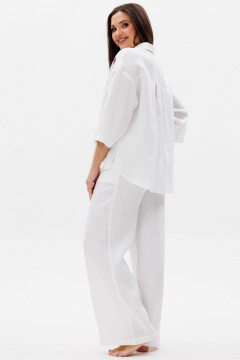 Брюки, рубашка Ma Сherie 3141 белый - фото 2