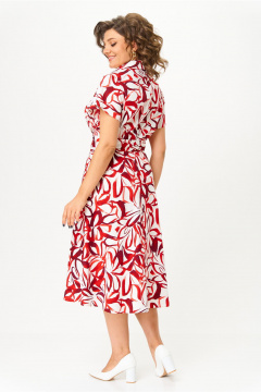 Платье Bonna Image 992/1 красный - фото 5