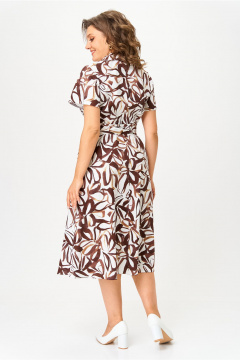 Платье Bonna Image 992/4 коричневый - фото 2
