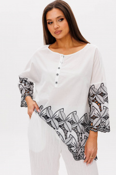 Брюки, туника Fantazia Mod 5107 белый - фото 2