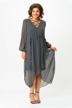 Платье Svetlana-Style 1693 черный-зигзаг - фото 1