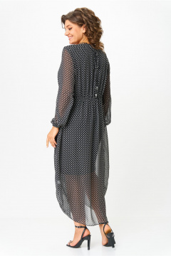 Платье Svetlana-Style 1693 черный-зигзаг - фото 3