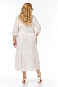Платье СиБон 0249 молоко - фото 5