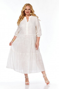Платье СиБон 0249 молоко - фото 2