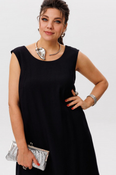 Сарафан Anelli 1519 черный_бриллиант - фото 2