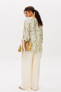 Блуза, брюки Anelli 1536 голден_эра - фото 5