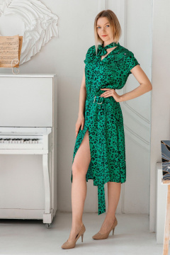 Платье Shymoda М_433-25 зелёный - фото 2
