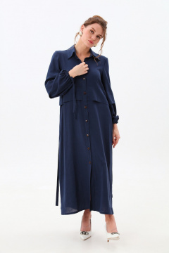 Платье NikVa 944-4 индиго - фото 5