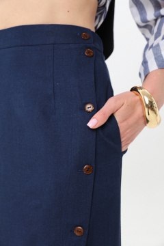 Юбка NikVa 971-1 индиго - фото 3