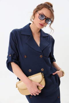 Жакет NikVa 973-1 индиго - фото 3