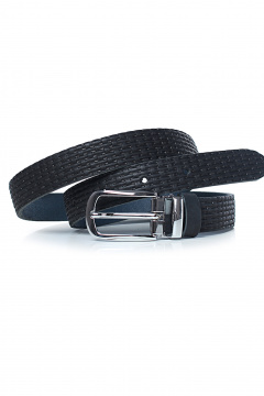 Ремень Galanteya 14924.24с646к45 1р синий_т. - фото 1