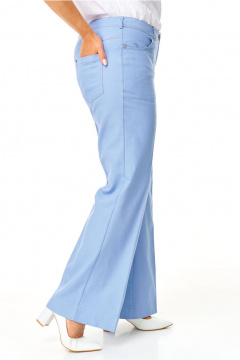 Брюки VI ORO VR-1190 голубой - фото 4