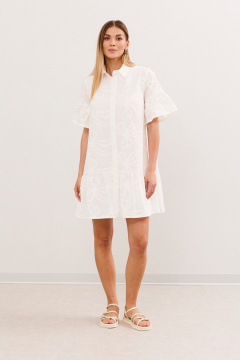 Платье DAVA 1220 белый - фото 1