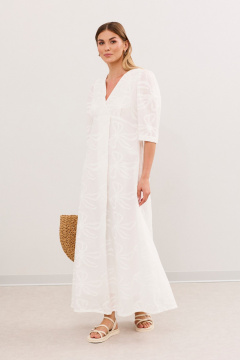 Платье DAVA 1219 белый - фото 4