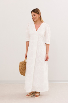 Платье DAVA 1219 белый - фото 3