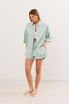 Жилет, шорты DAVA 2231 мята - фото 2