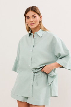 Жилет, шорты DAVA 2231 мята - фото 5