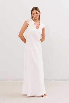 Платье DAVA 1218 белый - фото 4