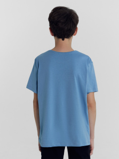 Футболка Mark Formelle 113432/24-30039П-0 туманно_голубой_печать_Печать - фото 5