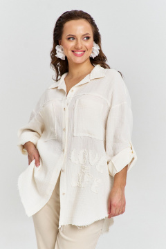 Блуза AVE RARA 2182/3 cливочный - фото 1