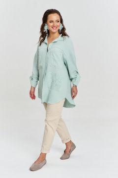Блуза AVE RARA 2182/4 пыльная_мята - фото 3