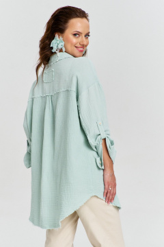 Блуза AVE RARA 2182/4 пыльная_мята - фото 2