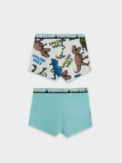 Трусы Mark Formelle 413345-2/25-36246П-0 морские_блики_динозавры_на_молочном - фото 5