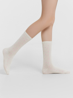 Носки Mark Formelle 430K-3165/B4-25430K-1 молочный_рис.3165 - фото 5