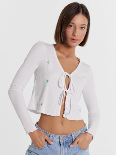 Джемпер Mark Formelle 502975/24-28392Ц-1-2 белый_510_D_вышивка - фото 5