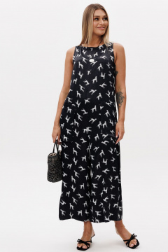 Комбинезон Ma Vie М-142с черный - фото 3